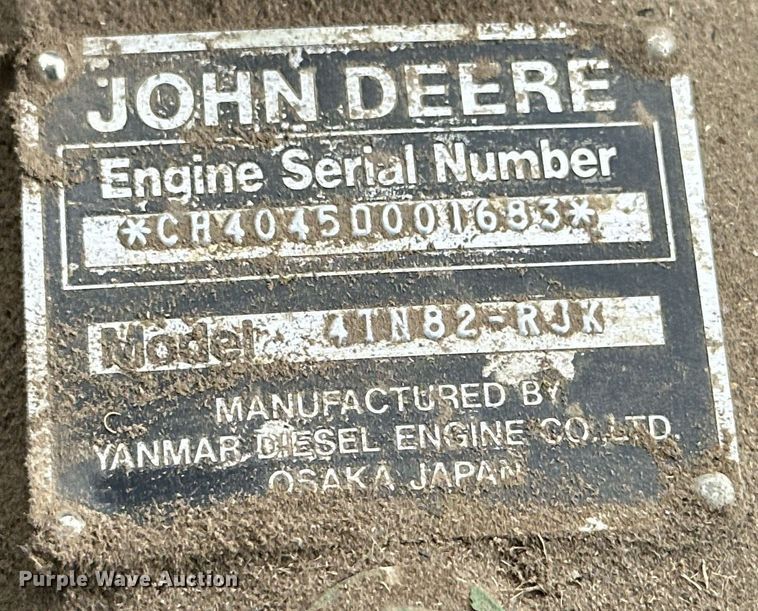 image for item EJ4845 1990 John Deere 970 tractor