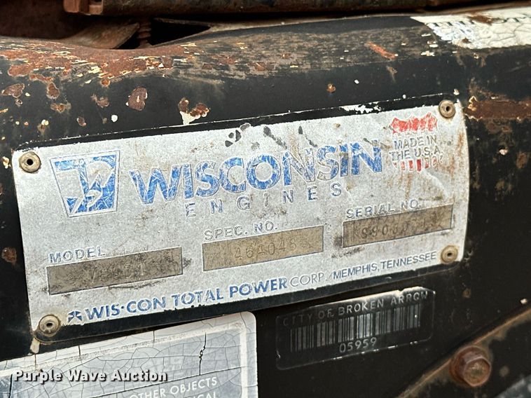 image for item EJ4846 2000 CH&E 2806T trash pump