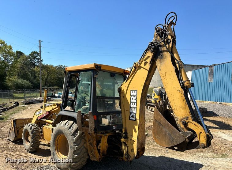 image for item EJ4879 1998 John Deere 310SE backhoe