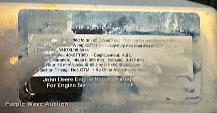 image for item EJ4879 1998 John Deere 310SE backhoe