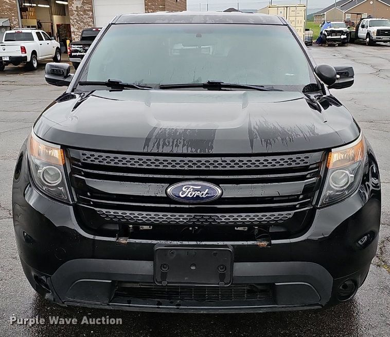image for item EJ5509 2015 Ford Explorer Police Interceptor SUV