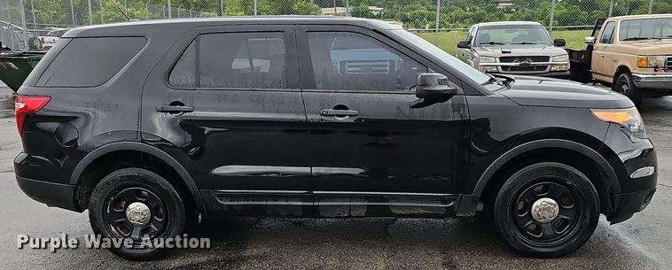 image for item EJ5509 2015 Ford Explorer Police Interceptor SUV