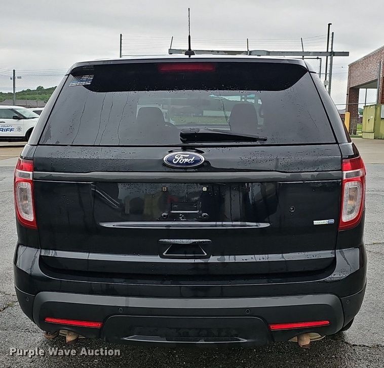 image for item EJ5509 2015 Ford Explorer Police Interceptor SUV