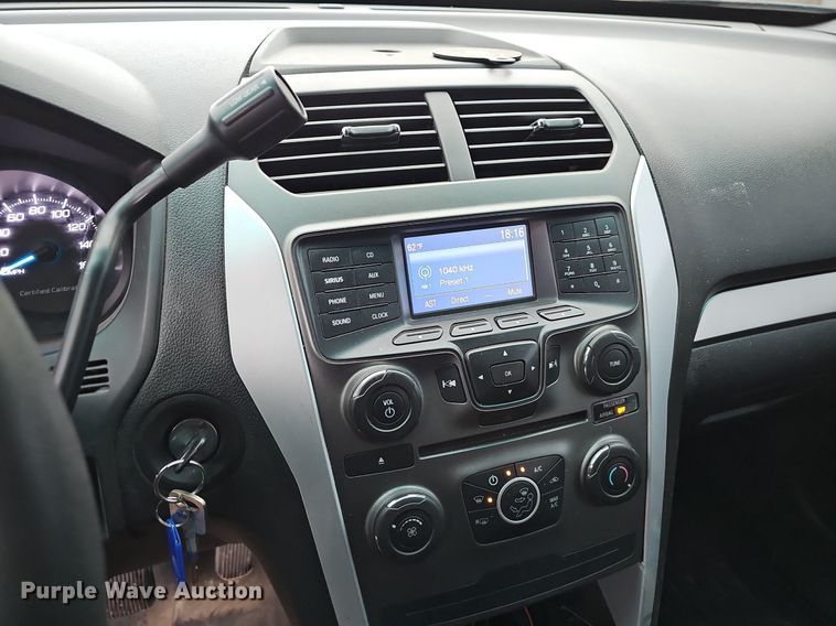 image for item EJ5509 2015 Ford Explorer Police Interceptor SUV