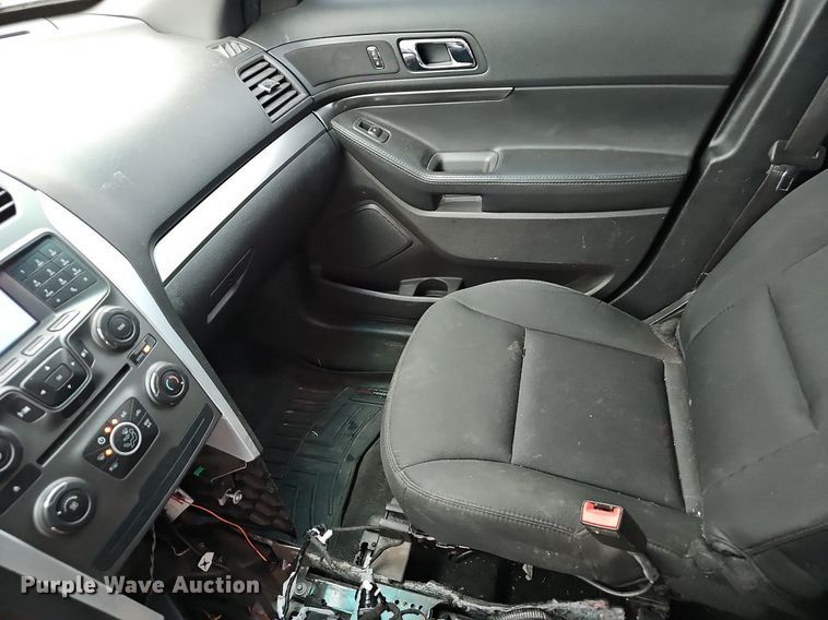 image for item EJ5509 2015 Ford Explorer Police Interceptor SUV