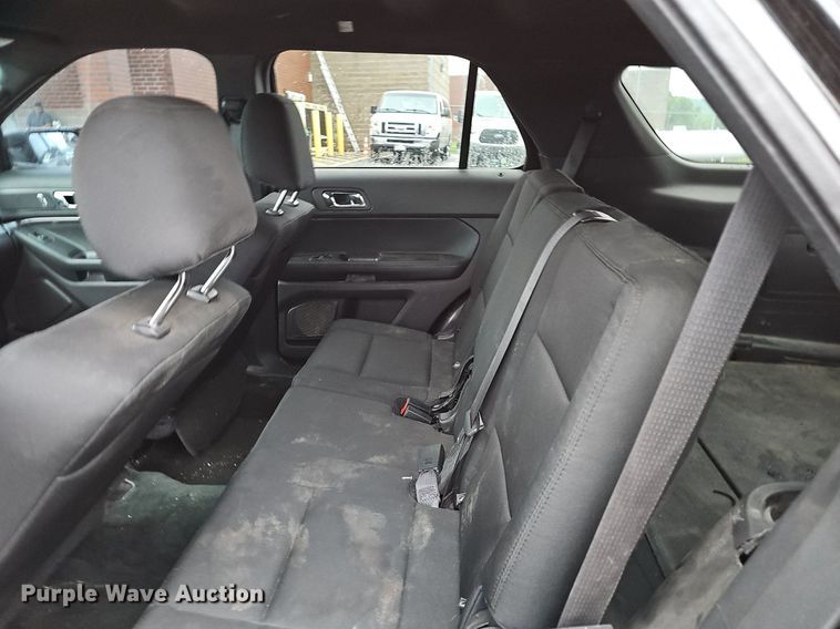 image for item EJ5509 2015 Ford Explorer Police Interceptor SUV