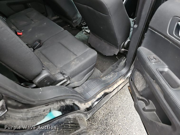 image for item EJ5509 2015 Ford Explorer Police Interceptor SUV