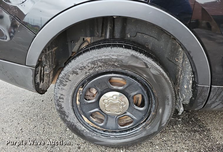 image for item EJ5509 2015 Ford Explorer Police Interceptor SUV