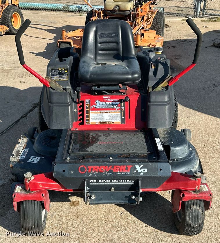 image for item EK0028 Troy Built Mustang XP ZTR lawn mower