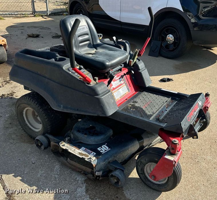 image for item EK0028 Troy Built Mustang XP ZTR lawn mower