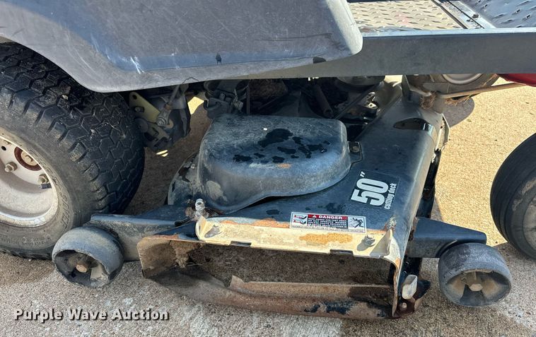 image for item EK0028 Troy Built Mustang XP ZTR lawn mower