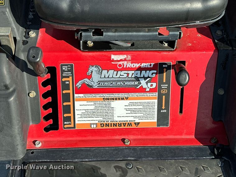image for item EK0028 Troy Built Mustang XP ZTR lawn mower