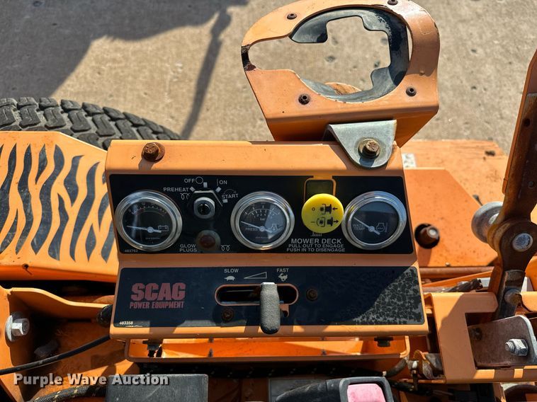 image for item EK0029 Scag Turf Tiger ZTR lawn mower