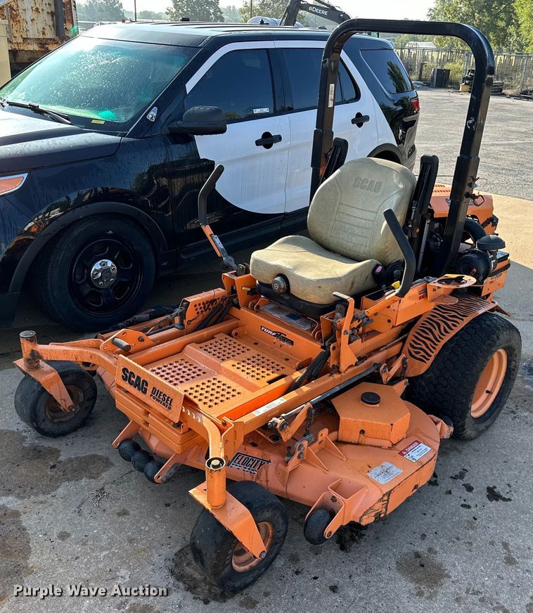 image for item EK0030 Scag Turf Tiger Velocity Plus ZTR lawn mower