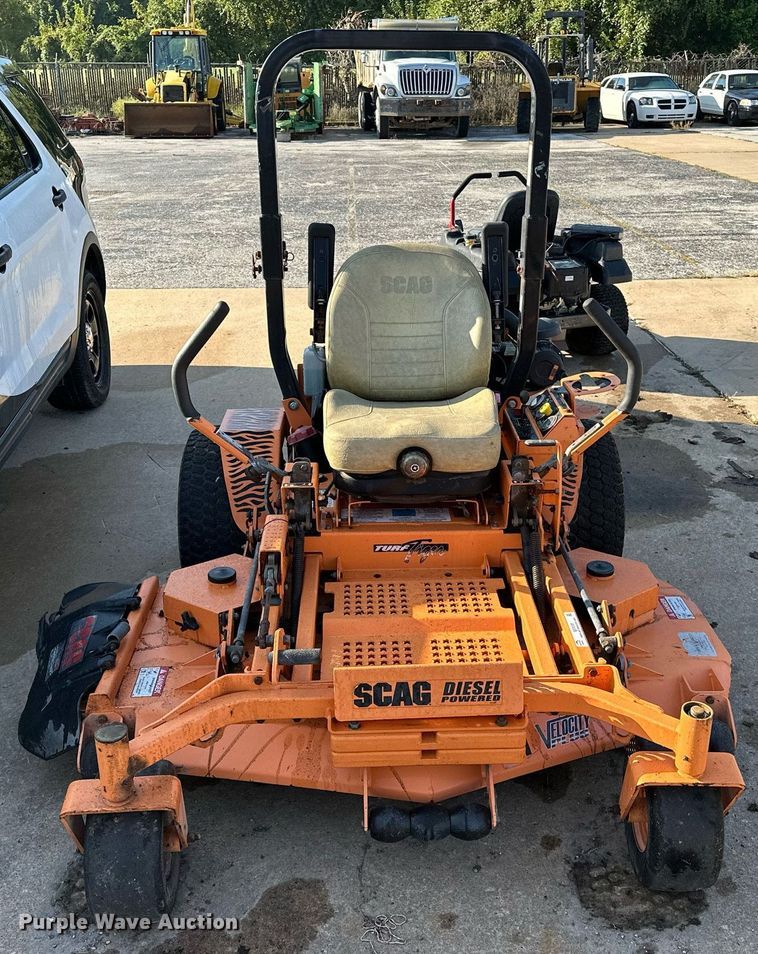 image for item EK0030 Scag Turf Tiger Velocity Plus ZTR lawn mower