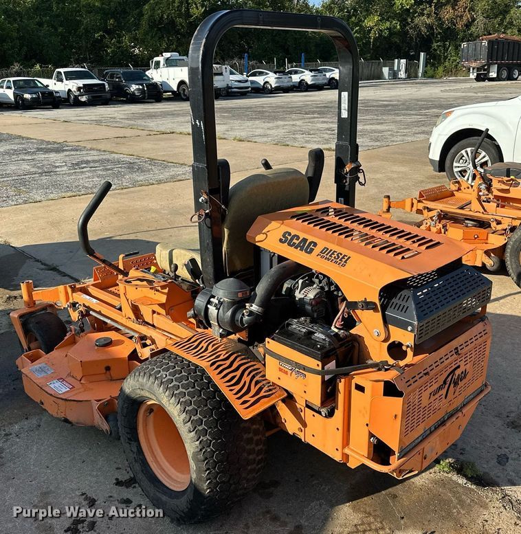 image for item EK0030 Scag Turf Tiger Velocity Plus ZTR lawn mower