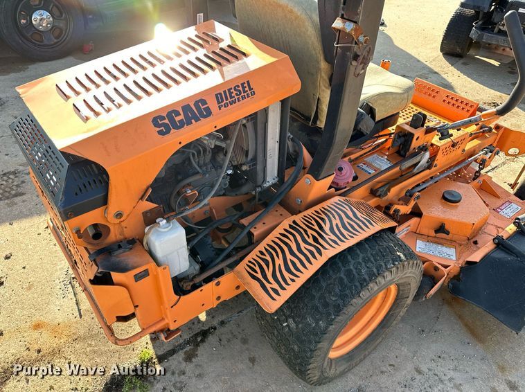 image for item EK0030 Scag Turf Tiger Velocity Plus ZTR lawn mower