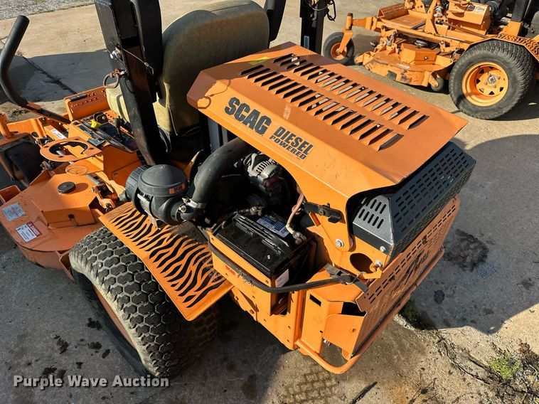 image for item EK0030 Scag Turf Tiger Velocity Plus ZTR lawn mower