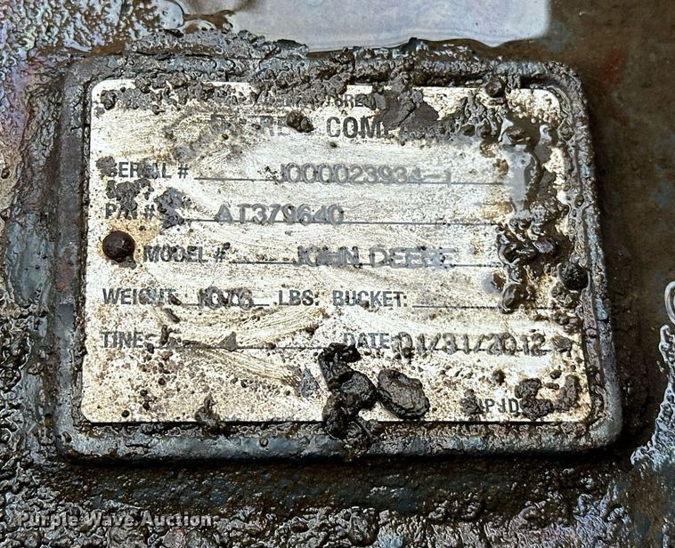 image for item EK0046 2012 John Deere FF135DX excavator