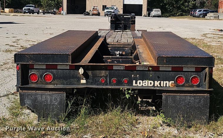 image for item EK0850 2002 CMI Load King 553 SS lowboy equipment trailer