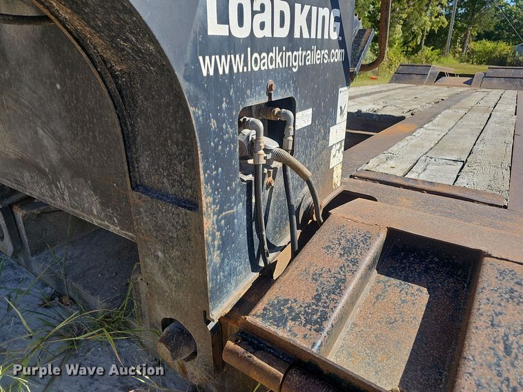 image for item EK0850 2002 CMI Load King 553 SS lowboy equipment trailer