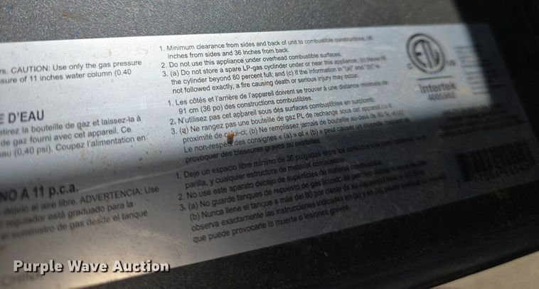 image for item EK2299 2017 Blackstone  1554 griddle