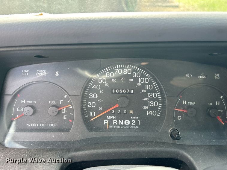 image for item EK3432 1999 Ford Crown Victoria Police Interceptor  