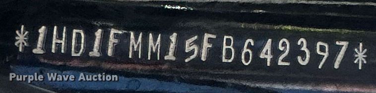 image for item EK3438 2015 Harley Davidson  Electra Glide Police motorcycle