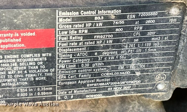 image for item EK3452 2015 Freightliner Business Class M2 street sweeper