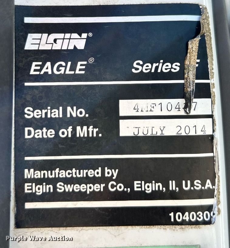 image for item EK3452 2015 Freightliner Business Class M2 street sweeper