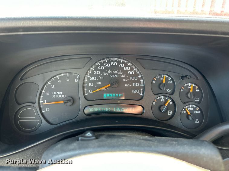 image for item EK3453 2005 Chevrolet  Silverado 1500 pickup truck