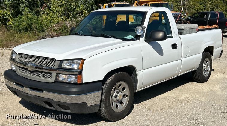 image for item EK3454 2005 Chevrolet  Silverado 1500 pickup truck