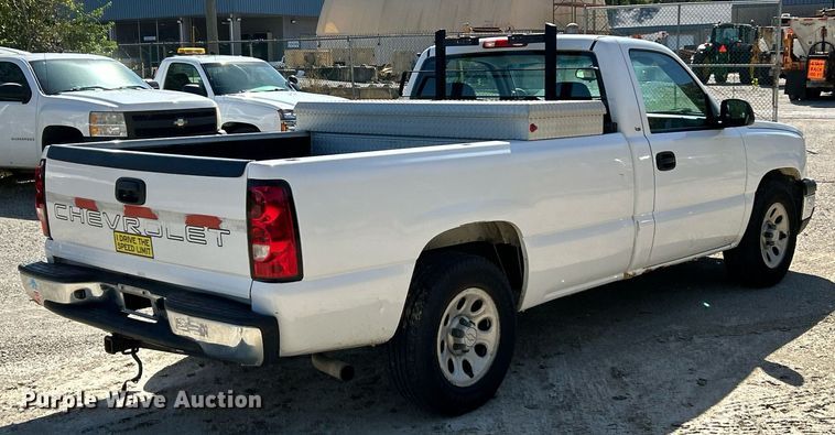 image for item EK3454 2005 Chevrolet  Silverado 1500 pickup truck