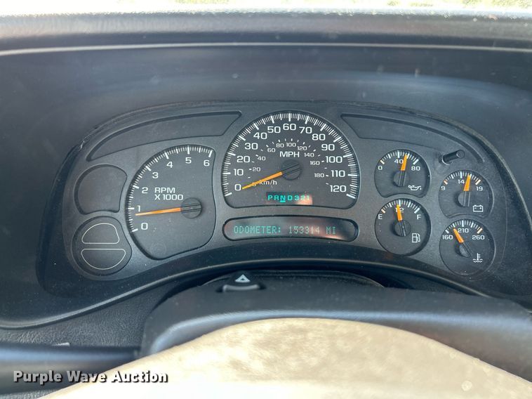 image for item EK3454 2005 Chevrolet  Silverado 1500 pickup truck