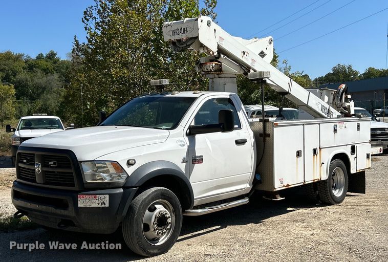 image for item EK3455 2012 Dodge Ram 5500HD bucket truck