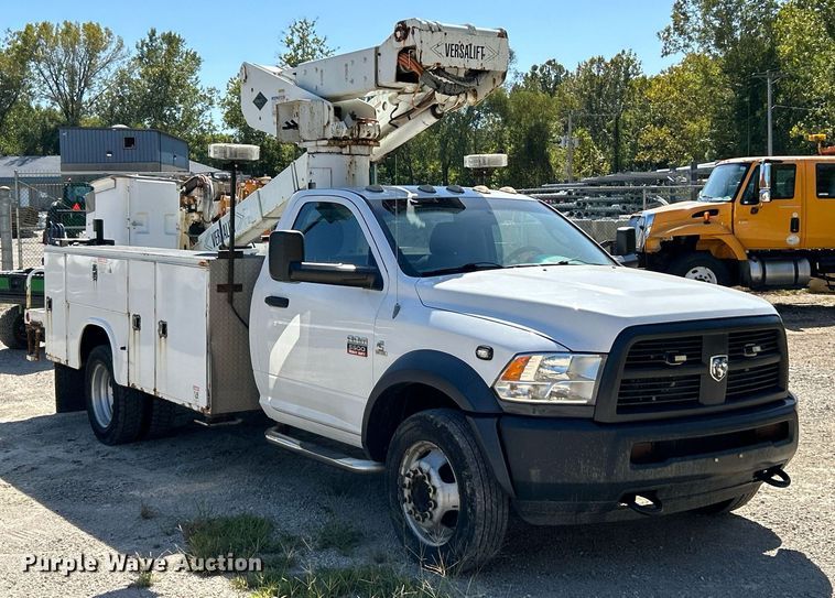 image for item EK3455 2012 Dodge Ram 5500HD bucket truck