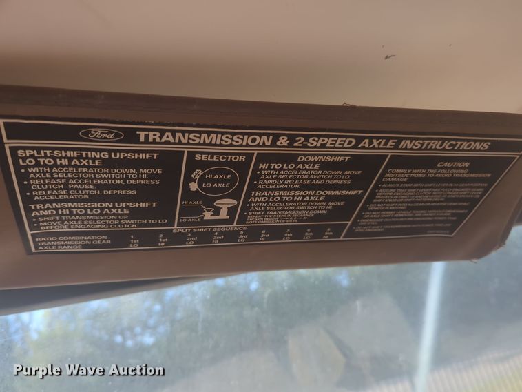 image for item EQ2269 1986 Ford F700 dump truck