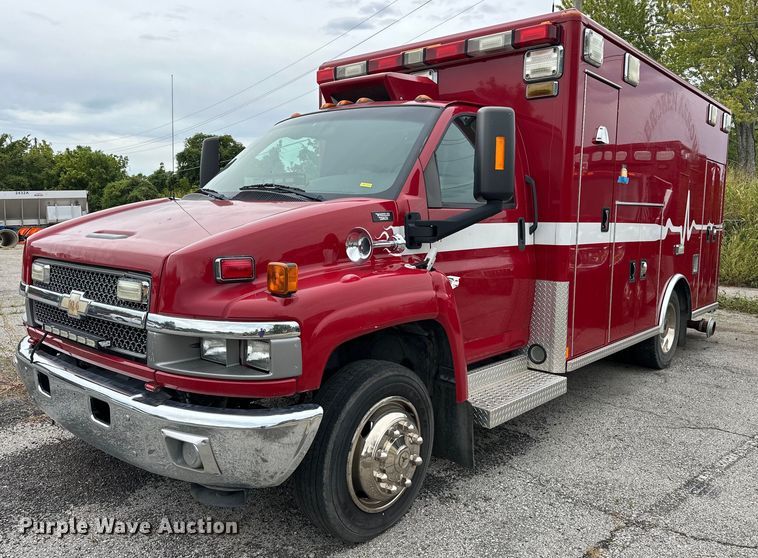 image for item JL9105 2008 Chevrolet C4500 ambulance