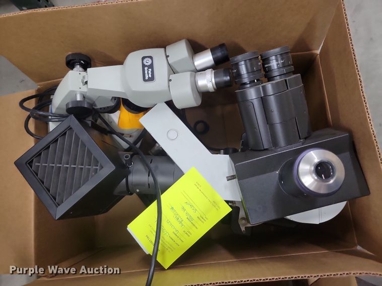 image for item JO9330 (4) Leeds Precision Instruments microscopes 