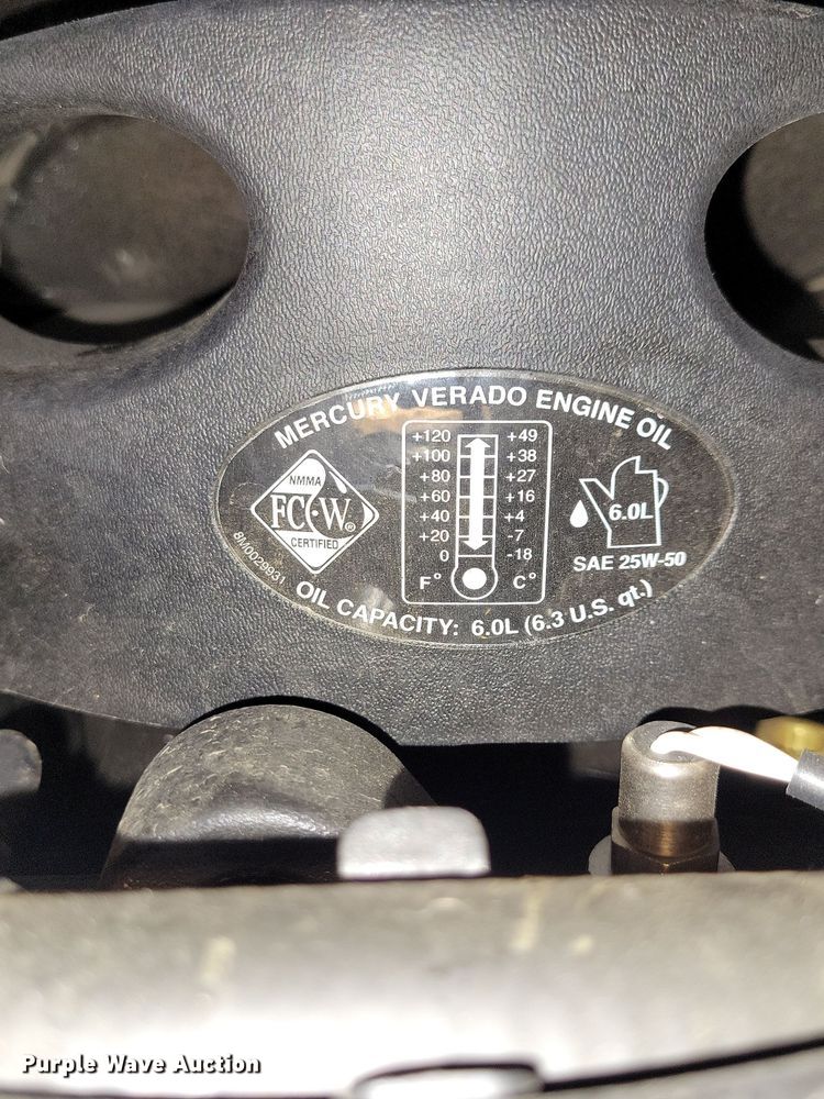 image for item JO9336 2008 Mercury Marine Verado outboard boat engine