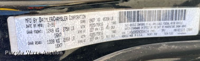 image for item LC9229 1999 Jeep Grand Cherokee Laredo SUV