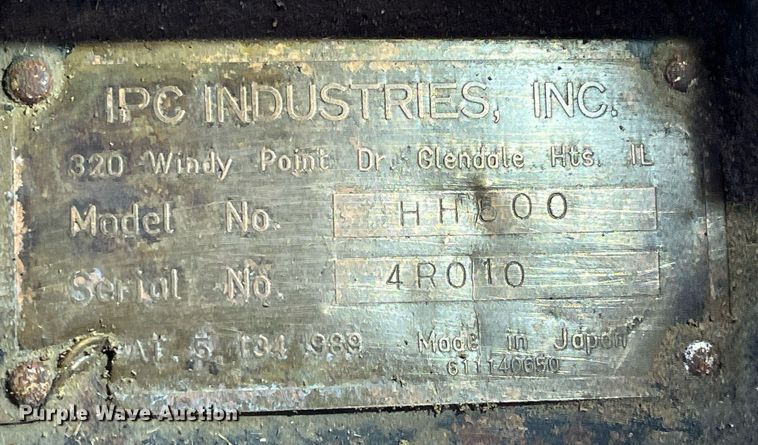 image for item LC9233 IPC HH500 skid steer breaker