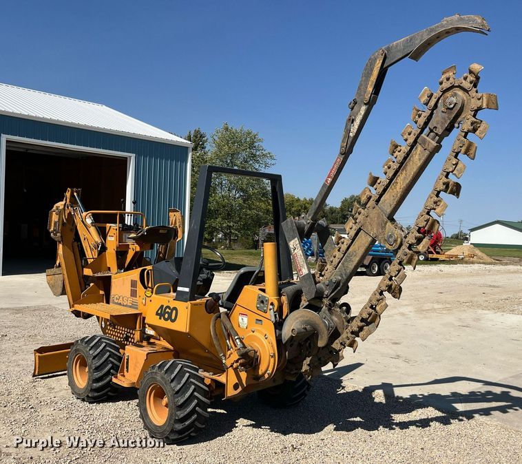 image for item LC9237 1998 Case 460 trencher