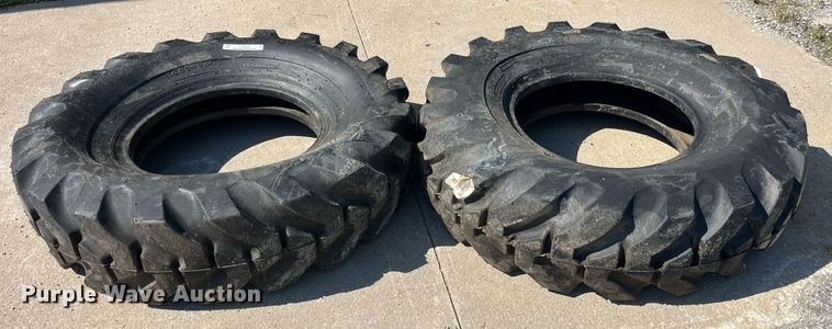 image for item LC9238 (2) Firestone 14.00-24 tires  