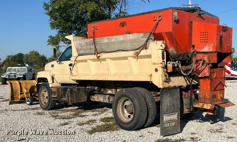image for item LC9241 1998 Chevrolet  C7500 dump truck