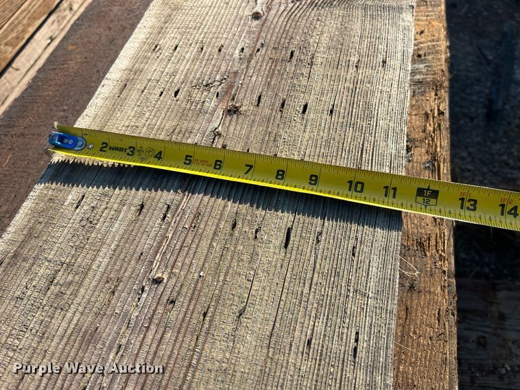 image for item LC9256 Approximately 13 wood planks