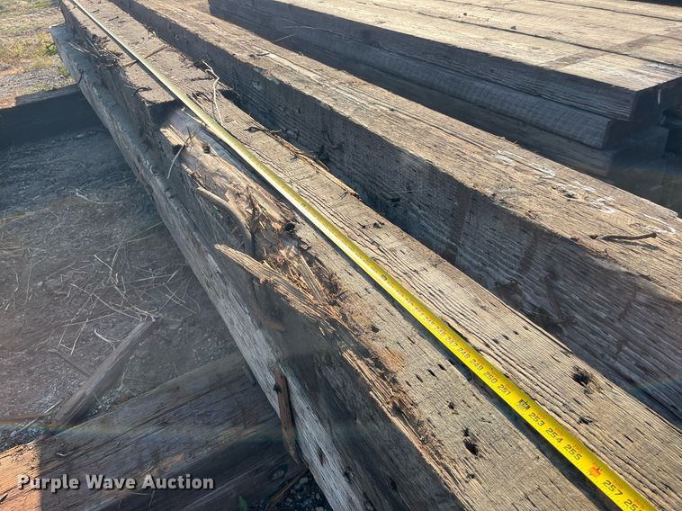 image for item LC9263 Approximately 16 wood beams