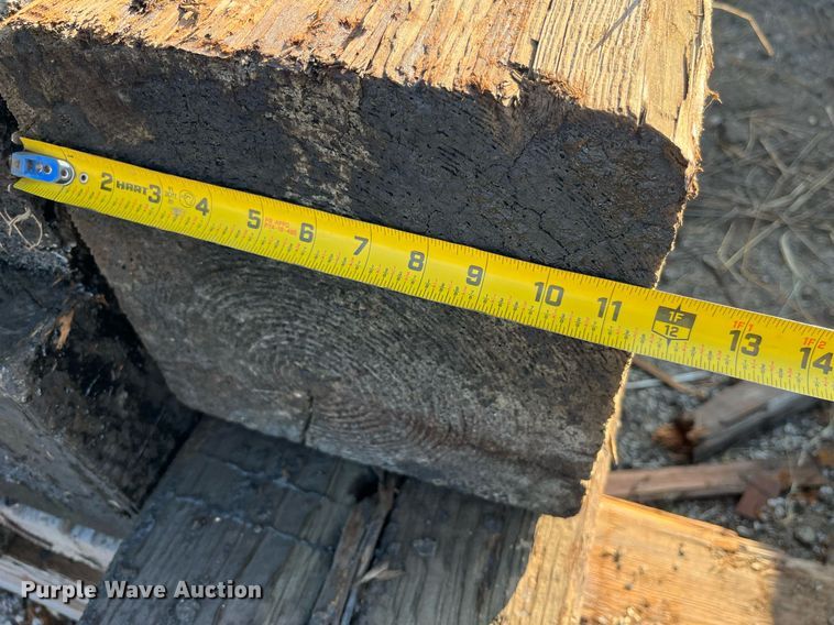 image for item LC9263 Approximately 16 wood beams