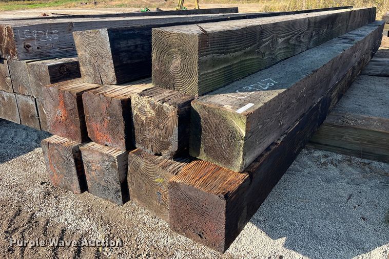 image for item LC9267 Approximately 10 wood beams