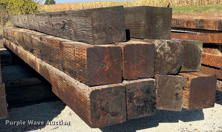 image for item LC9267 Approximately 10 wood beams